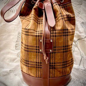 Designer (Burberry Style)Tartan Plaid Luxury Shoulder Bag